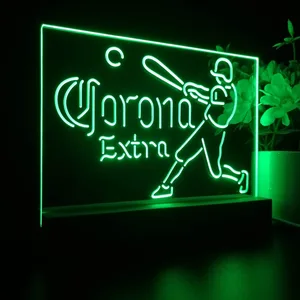 Corona Extra Baseball LED Desk Light