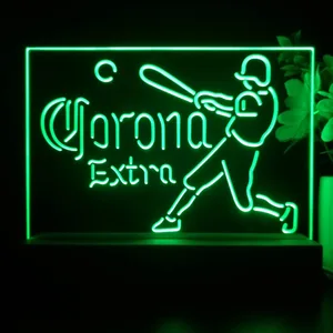 Corona Extra Baseball LED Desk Light