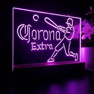 Corona Extra Baseball LED Desk Light