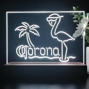 Corona Extra Flamingo LED Desk Light