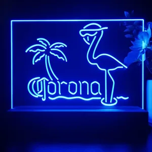 Corona Extra Flamingo LED Desk Light