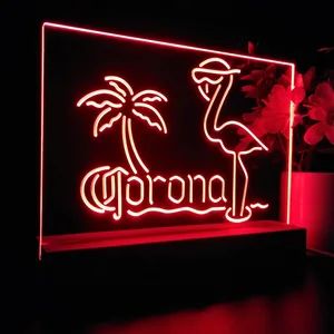 Corona Extra Flamingo LED Desk Light