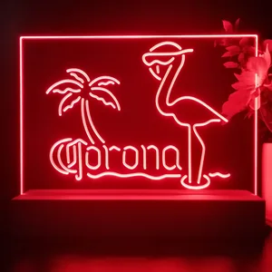 Corona Extra Flamingo LED Desk Light
