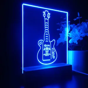 Corona Extra Guitar Bottle LED Desk Light
