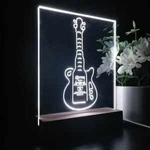 Corona Extra Guitar Bottle LED Desk Light