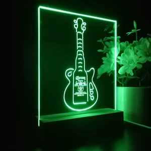 Corona Extra Guitar Bottle LED Desk Light