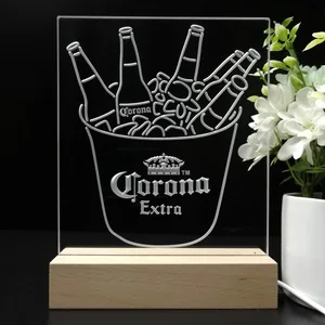 Corona Extra Ice Bucket Beer LED Desk Light