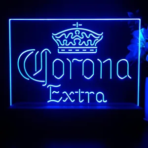 Corona Extra Logo LED Desk Light