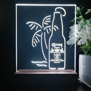 Corona Extra Tropical Bottle LED Desk Light