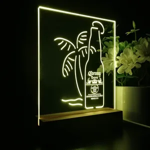 Corona Extra Tropical Bottle LED Desk Light
