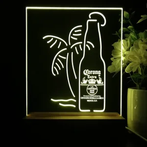 Corona Extra Tropical Bottle LED Desk Light