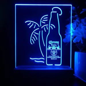 Corona Extra Tropical Bottle LED Desk Light
