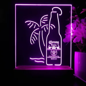 Corona Extra Tropical Bottle LED Desk Light