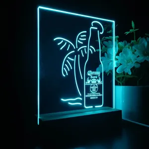 Corona Extra Tropical Bottle LED Desk Light