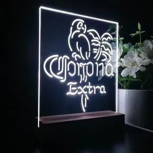 Corona Extra Tropical Parrot 1 LED Desk Light