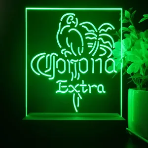 Corona Extra Tropical Parrot 1 LED Desk Light