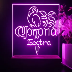 Corona Extra Tropical Parrot 1 LED Desk Light