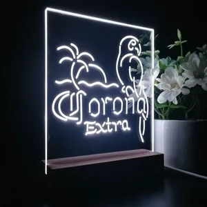Corona Extra Tropical Parrot 2 LED Desk Light