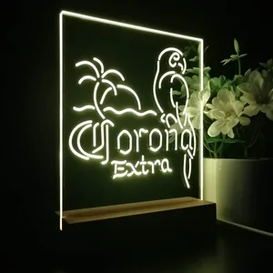 Corona Extra Tropical Parrot 2 LED Desk Light