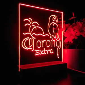 Corona Extra Tropical Parrot 2 LED Desk Light