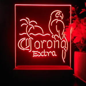 Corona Extra Tropical Parrot 2 LED Desk Light