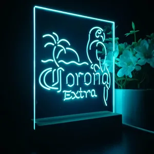 Corona Extra Tropical Parrot 2 LED Desk Light