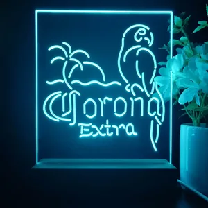 Corona Extra Tropical Parrot 2 LED Desk Light