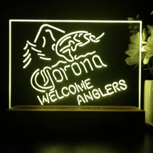 Corona Fishing Welcome Anglers LED Desk Light