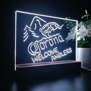 Corona Fishing Welcome Anglers LED Desk Light