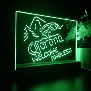 Corona Fishing Welcome Anglers LED Desk Light