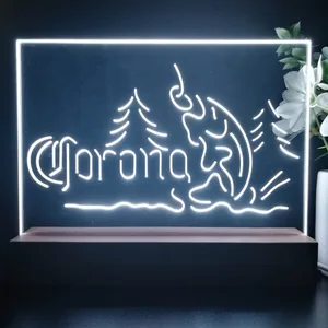 Corona Lake Trout Fishing LED Desk Light