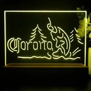 Corona Lake Trout Fishing LED Desk Light