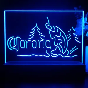 Corona Lake Trout Fishing LED Desk Light