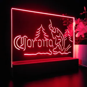 Corona Lake Trout Fishing LED Desk Light