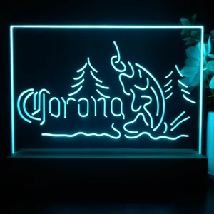 Corona Lake Trout Fishing LED Desk Light