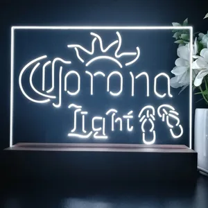 Corona Light Flip Flops LED Desk Light