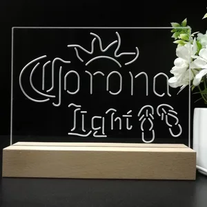 Corona Light Flip Flops LED Desk Light