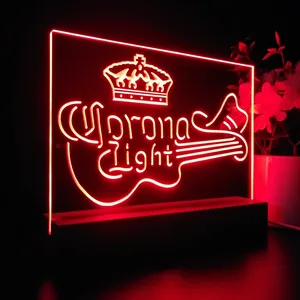 Corona Light Guitar LED Desk Light