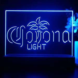 Corona Light Palm Tree LED Desk Light