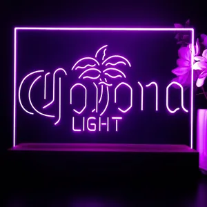 Corona Light Palm Tree LED Desk Light