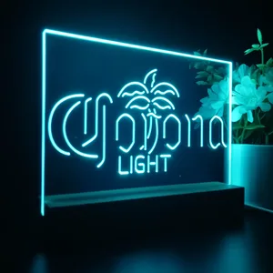 Corona Light Palm Tree LED Desk Light