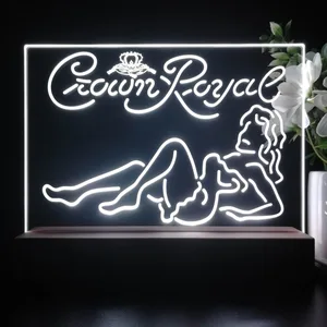 Crown Royal Girl 1 LED Desk Light