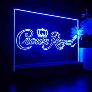 Crown Royal Logo LED Desk Light