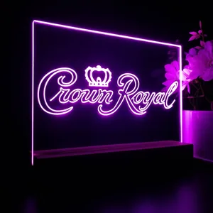 Crown Royal Logo LED Desk Light