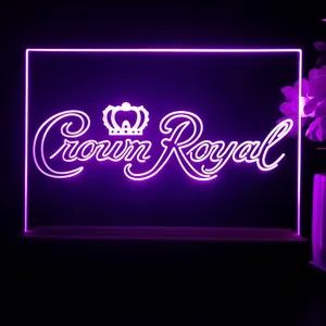 Crown Royal Logo LED Desk Light