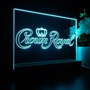 Crown Royal Logo LED Desk Light