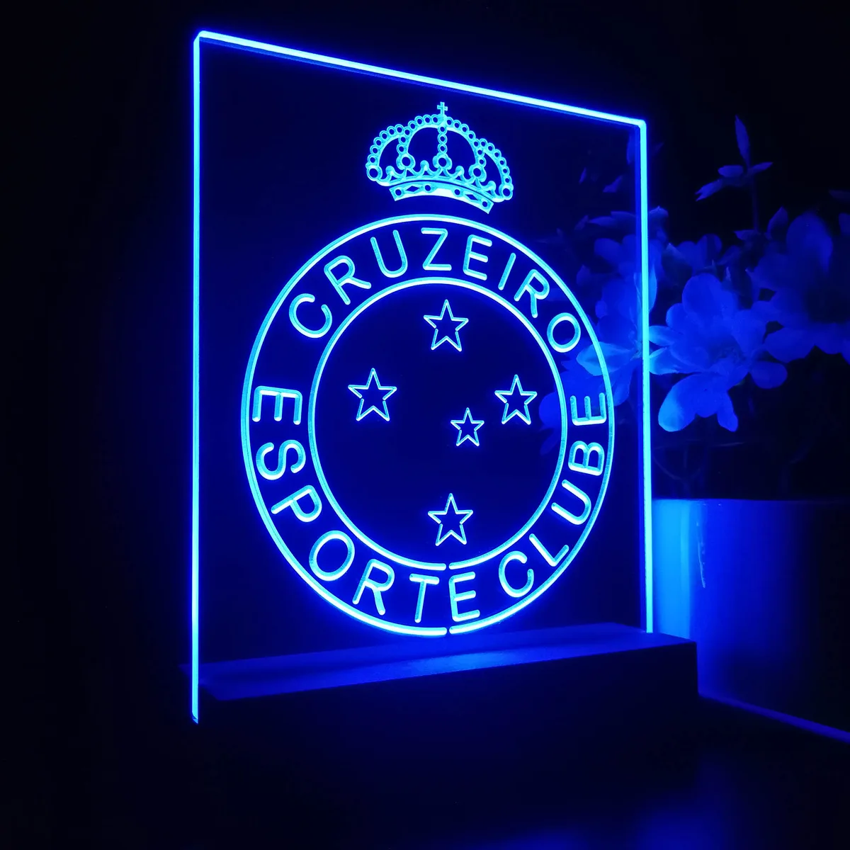 Cruzeiro Logo LED Desk Light