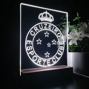Cruzeiro Logo LED Desk Light