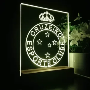 Cruzeiro Logo LED Desk Light