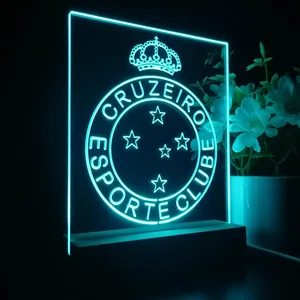 Cruzeiro Logo LED Desk Light